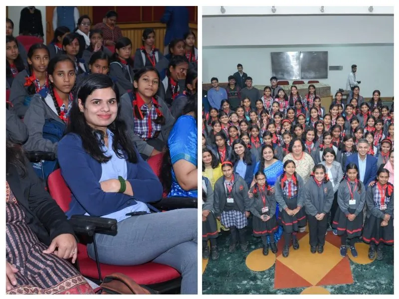 I Engaged in An Enlightening Dialogue with College Students and Young girls STEM.